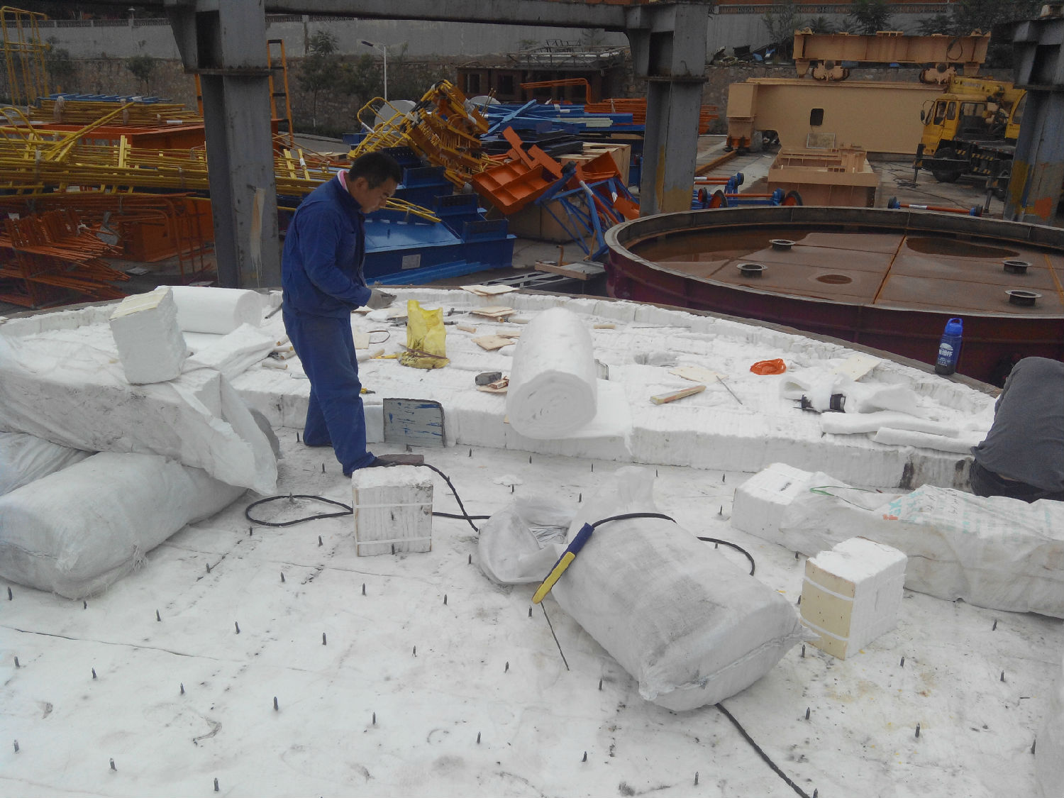 焦罐蓋保溫結構-火龍耐材提供 焦罐蓋保溫結構-火龍耐材提供