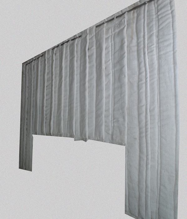 鋼坯出口擋火幕簾-火龍耐材提供 鋼坯出口擋火幕簾-火龍耐材提供