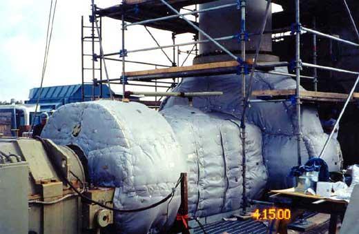 汽輪機保溫:保溫套安裝施工-火龍耐材提供 汽輪機保溫:保溫套安裝施工-火龍耐材提供