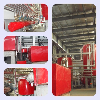 罐體保溫后、浸漬罐保溫后-火龍耐材提供