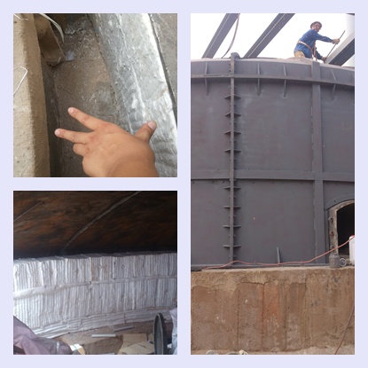 硫酸鉀反應爐陶瓷纖維爐襯-火龍耐材提供 硫酸鉀反應爐陶瓷纖維爐襯-火龍耐材提供