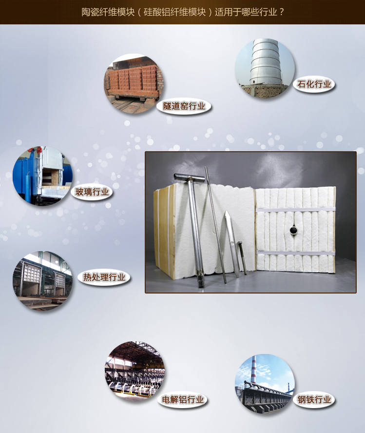 鋼鐵石化行業(yè)專(zhuān)用陶瓷纖維模塊 鋼鐵石化行業(yè)專(zhuān)用陶瓷纖維模塊
