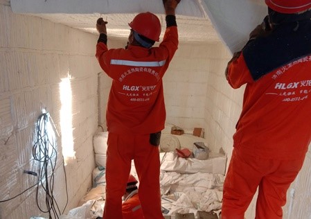 山西龍門(mén)鋼鐵脫硝煙道保溫