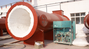 山東天力熱風(fēng)爐陶瓷纖維噴涂料、模塊安裝施工