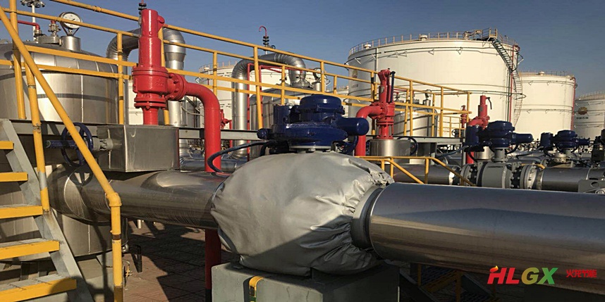 中石油管道閥門(mén)保溫項目【閥門(mén)可拆卸保溫套】